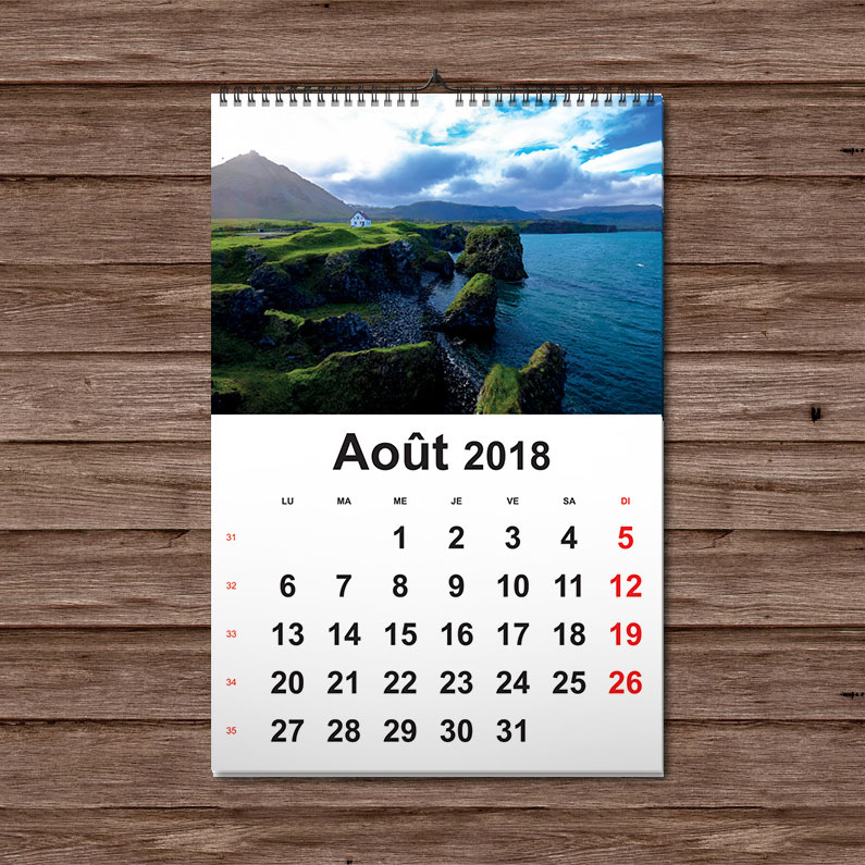 Calendrier mural 1